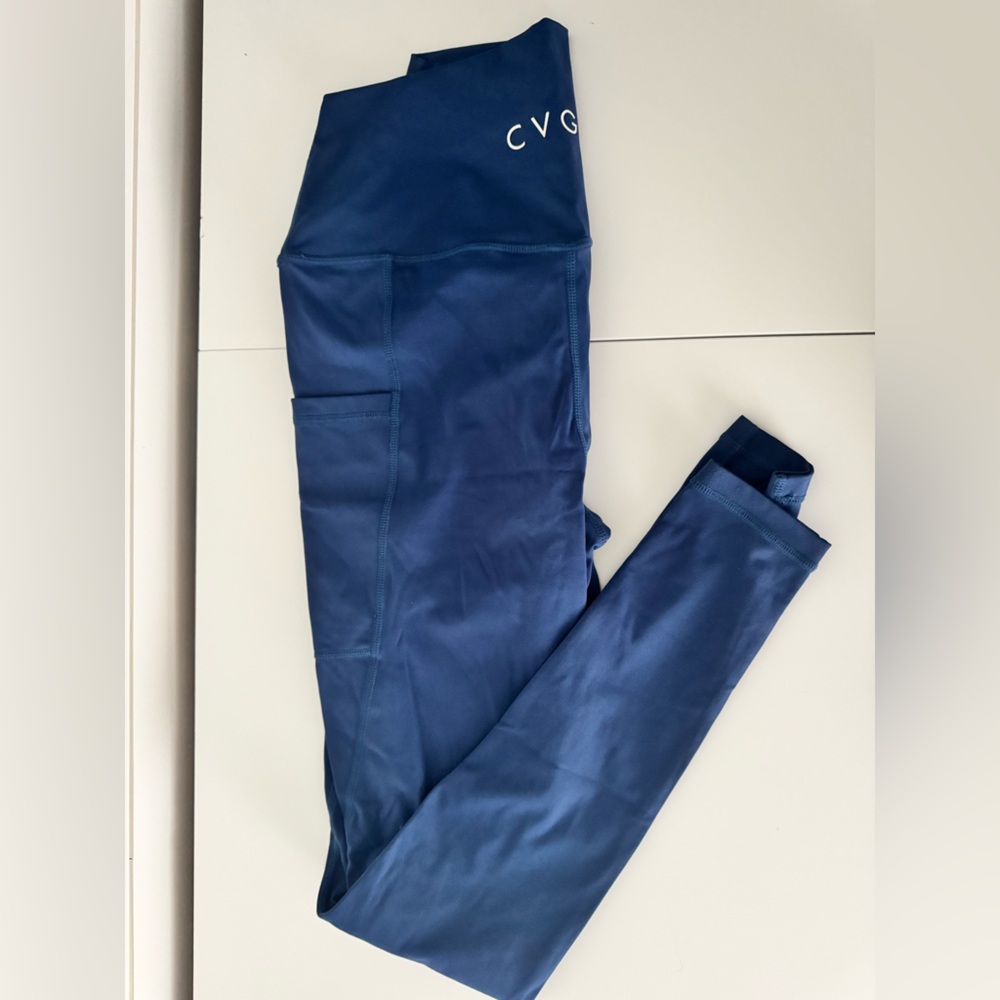 Constantly Varied Gear Blue Squat-Ready Leggings
